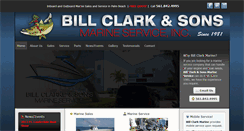 Desktop Screenshot of billclarkmarine.com